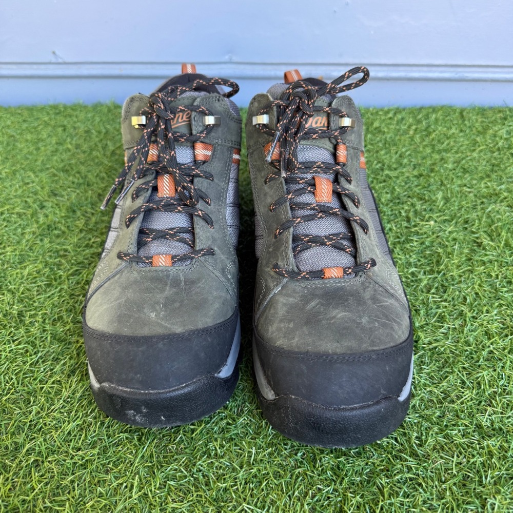 Danner‎ Riverside 4.5 Gray Orange Mens Hiking Work Boots Size 10 D Gorpcore